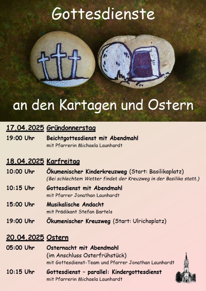 Gottesdienste an Ostern