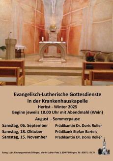 Krankenhausgottesdienste