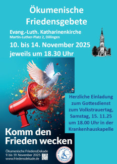 Okumenische Friedensgebet 