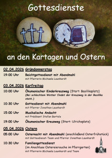 Ostergottesdienste 2026