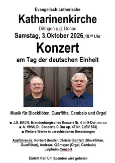 Konzert zum Tag der Deutschen Einheit 2026