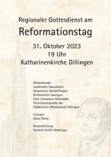 Reformationstag 2023