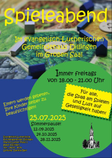 Spieleabend für Groß und Klein